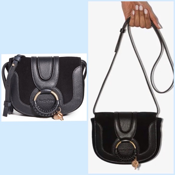 Authentic See By Chloe Hana Leather Crossbody Bag - Picture 1 of 15